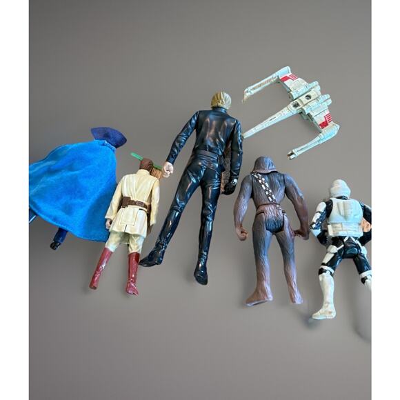 Mixed Lot Star Wars Action Figures Kennar Hasbro - Picture 4 of 6